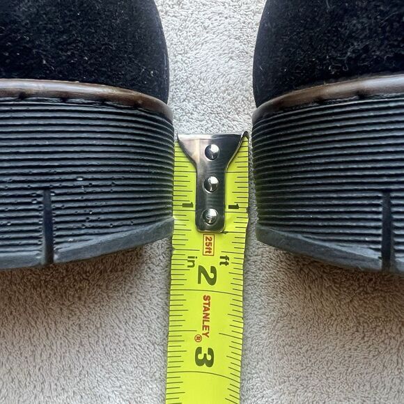 Rieker Antistress Ballerina Black Suede Wedge Loafer Shoe Women EU‎ 41 US 10 - Picture 10 of 15